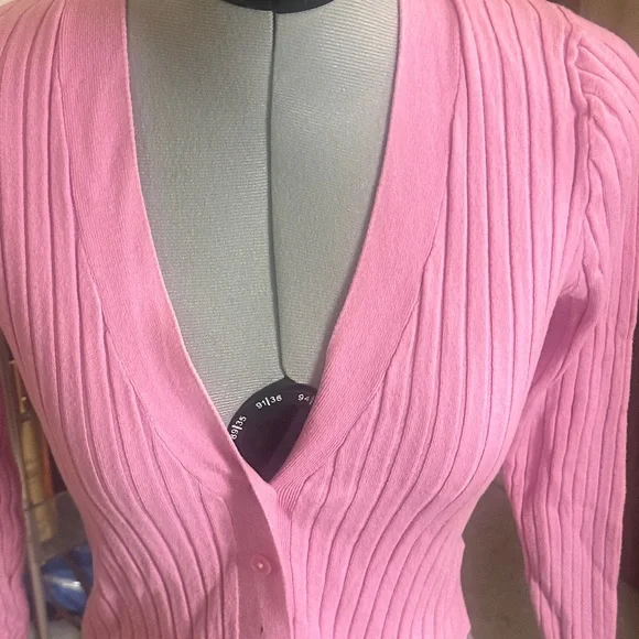 Universal Thread Pink Women's Cardigan - Picture 5 of 7